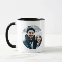 Personalized Photo and Personal Message Romantic Mugs