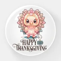 Cute Thanksgiving Turkey Paperweight