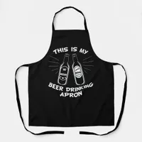 This is my Beer Drinking Apron