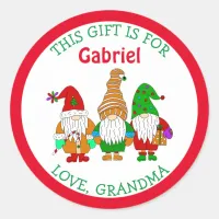 This Gift is For, Personalized Christmas Gift Tags