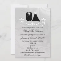 Black Tie Event Corporate party Invitation