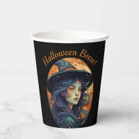 Halloween Witch Theme Party Paper Cups