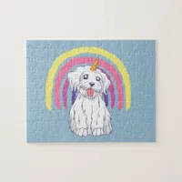 Rainbow Dogicorn Jigsaw Puzzle