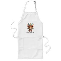 Native American Bear Long Apron