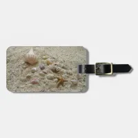 Seashells In The Sand Luggage Tag