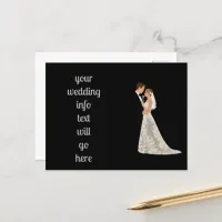 Flat Save The Date Card