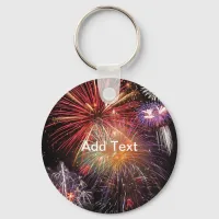 Fireworks Finale Keychain