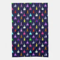 Horse Racing Jockey Silks Kitchen Towel