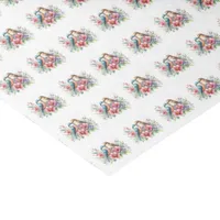 Modern abstract floral botanical tissue paper