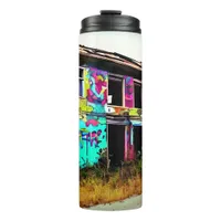 Beauty in Destruction | Abandoned House  Thermal Tumbler