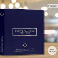 Estate Planning Portfolio 3 Ring Binder