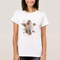 Vintage Woman Collage T-Shirt