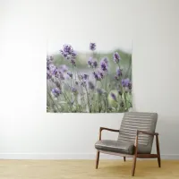 Beautiful Lavender Field Purple Tapestry