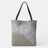 Sand Surf Beach Grocery Shopping Weekend Re-Usable Tote Bag