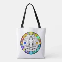 Tranquil and Serene Peaceful Meditation Tote Bag