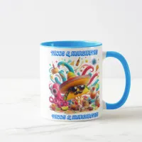 Sombrero and Sunglasses tacos and margaritas Mug