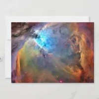 Orion Nebula Space Galaxy Invitation