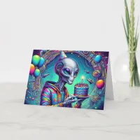 Happy Birthday to my Favorite Human | Alien Card