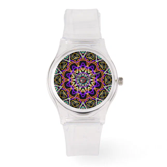 Modern kaleidoscope watch