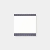 Rose Gold Foil Bohemian Tribal Arrows on Navy Blue Post-it Notes