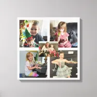 Family Photos Personalized  Canvas Print