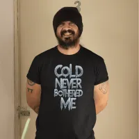 Frozen Words, A Winters Message T-Shirt