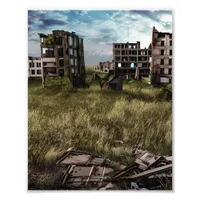 Abandoned | Urban Post Apocalyptic Art Photo Print