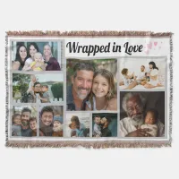 "Wrapped in Love" Throw Blanket