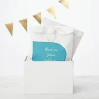 Modern Tropical Beach Coastal Favor Bags