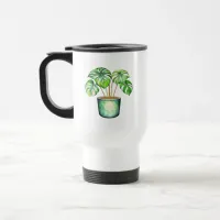 Plant Mom | Monstera plant Travel Mug