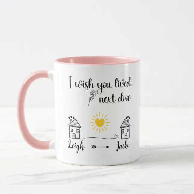 Two Friend Friendship Gift, Best Friend Birthday Mug