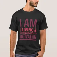 I am a living & breathing example of motivation typography collection