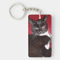 Personalized photo keyrings with lost finder