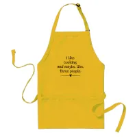 I like [FILL IN THE BLANK] and maybe 3 people Adult Apron