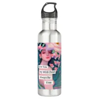 Love You My Wild Child Stainless Steel Water Bottle