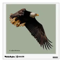 A Bald Eagle Takes to the Sky Wall Decal