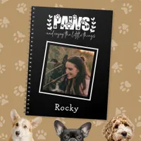 Custom Photo Dog Mom  Notebook