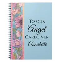 Meadow Lane Floral Caregiver Spiral Photo Notebook