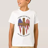 I Stand For the Flag and Kneel For the Cross T-Shirt