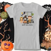 Witch Way Happy Halloween  T-Shirt