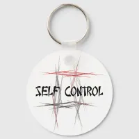 Self Control Keychain