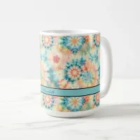 Tie Dye Print Giant Coffee Mug
