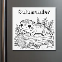 Salamander | Kid's Coloring Page