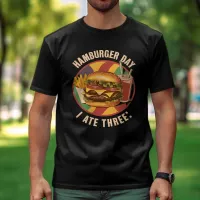 Savory Delights: Burger, Fries & Drink T-Shirt