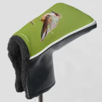 Rufous Hummingbird in the California Lilac Golf Head Cover