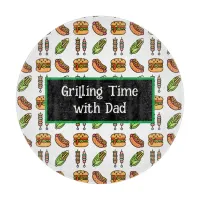 Barbecue Foods | Hamburger, Hotdog, Shish Kabob Cutting Board