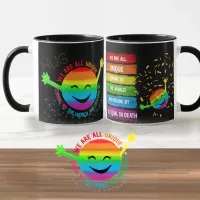 HUG LGBT PRIDE Sunshine Mug