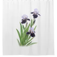 Iris Trio Shower Curtain