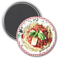 Big Plate of Spaghetti Refrigerator Magnet