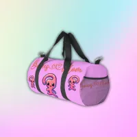 Bonus Mom - Modern in Pink | Duffle Bag